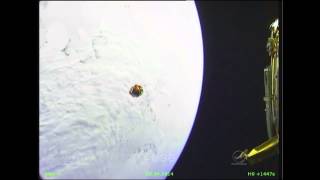 New Sentinel1A Satellites OnOrbit Separation  Crisp Video Footage [upl. by Annotahs970]