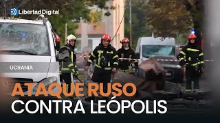 UCRANIA  Un nuevo ataque ruso contra Leópolis provoca seis muertos entre ellos tres niños [upl. by Danziger549]