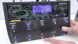 Musikmesse TC Helicon VoiceLive 3 Extreme [upl. by Aicekan709]