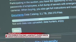 Police officers suing Columbus for keeping them ‘in the dark’ over ransomware attack [upl. by Chanda]