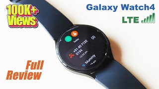 Samsung Galaxy Watch 4 LTE  Full Review Hindi [upl. by Kho]