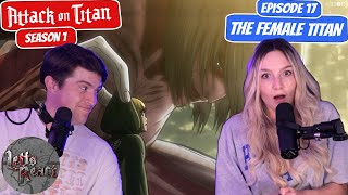 FEMALE TITAN IS HERE  Attack on Titan Reaction  Chapter 17 quotFemale Titanquot [upl. by Allbee]