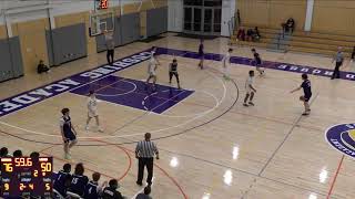 Cushing Academy vs Winchendon School Boys Varsity Basketball [upl. by Garling150]