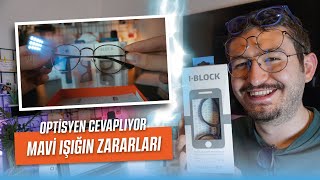 Mavi ışık filtreli koruyucu gözlükler işe yarıyor mu IBLOCK Gözlük Modelleri [upl. by Llyrrad]