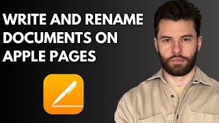 How to Write and Rename Documents in Apple Pages  Simple Steps for iPhone amp Mac in 2024 [upl. by Quirk24]