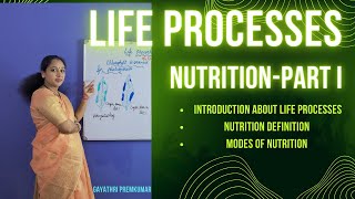 LIFE PROCESSES NUTRITION PARTI class10 biology ncert cbse nutrition [upl. by Ainaled]