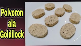 ALA GOLDILOCKS NA POLVORON  FILIPINO DESSERT  MarzCooking [upl. by Herv]