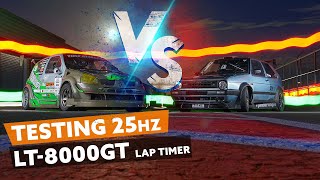 NOVI VS PINDERWAGEN pinderwagen Testing LT8000GT 25Hz lap timer by Qstarz [upl. by Day480]