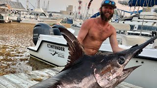 324 lb swordfish caught solo  daytime swordfishing  Key West Fl KWWM ep1 [upl. by Hirsch]