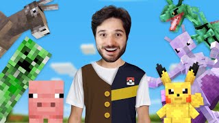 JOGUEI POKÉMON NO MINECRAFT EM 2024 PRA MATAR A NOSTALGIA [upl. by Stephanus]