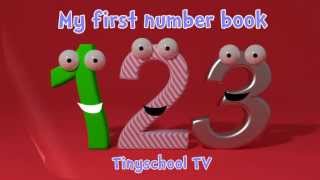 Learning numbers and counting for toddlers  My first number book [upl. by Chor]