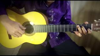 Gugur Bunga  Ismail Marzuki Lagu Wajib Nasional  Fingerstyle Cover by Ilham Andika [upl. by Frierson572]