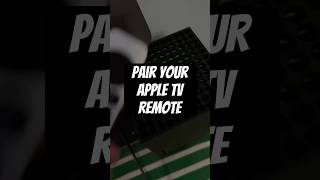 How To Pair Your Apple TV Remote  shorts [upl. by Ellerrehc]