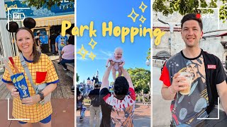 Park hopping Disneyland and California Adventure [upl. by Trudie]