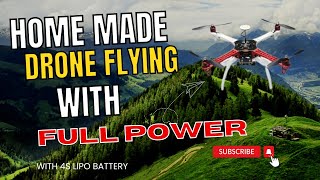 Drone Flying with Full power⚡ F330 Drone flying  Like A Fastest Drone🤔  Homemade drone flying [upl. by Moffitt]