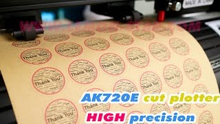 LEMON STAR cutting plotter quality cut printed image [upl. by Eisenhart]