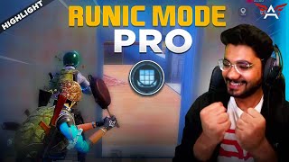 SNEAKING up on ENEMIES using WALLS in RUNIC MODE 😁  PUBG MOBILE FUNNY HIGHLIGHTS 😂 [upl. by Nawak421]