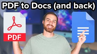 How to Convert a PDF to a Google Doc [upl. by Sophia]