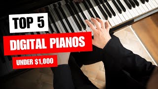 5 Best Digital Pianos Under 1000£1000 in 2023 [upl. by Tonina926]