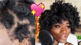 THIN 4C Hair vs VALENTINES DAY  StarPuppy vs Styling [upl. by Drona]