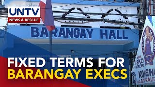 Six yearterm of barangay officials pushed in Senate [upl. by Norraa]