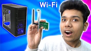 How To Install WiFi in PCComputer [upl. by Ahsenar165]