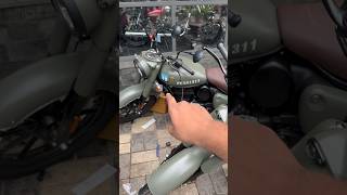 New Royal Enfield classic 350 signals Marsh grey Whith Alloy Wheel [upl. by Weksler509]