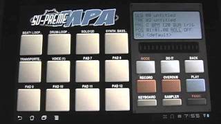 SuPreme MPA 10 Android OS How to Part 3 LibrarySampler [upl. by Soren]