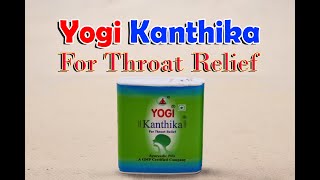 Yogi Kanthika for Throat Relief Review and Benifits Hindi [upl. by Caz828]