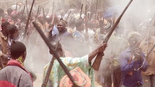 Death Celebration or funeral ceremony in Cameroon small willage near Bamenda march 2012 [upl. by Eninnej947]