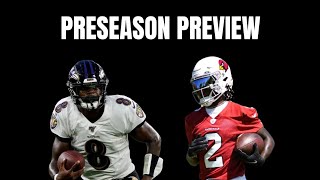 Baltimore Ravens vs Arizona Cardinals Game Preview Who starts who needs to play well and more [upl. by Christa]