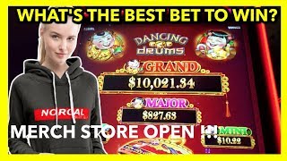 HOW TO WIN AT DANCING DRUMS 🎰 NorCal Slot Guy [upl. by Odessa]