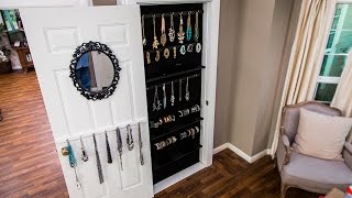 How to DIY a BuiltIn Jewelry Organizer [upl. by Quickman969]