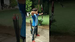 SHOOTING AT ATFDX HANDLE🏹AT PATIALA ARCHERY GROUND🎯 [upl. by Ibib]