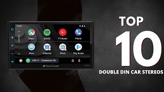 2024s BEST DOUBLE DIN CAR STEREO RECEIVERS TOP 10 DoubleDIN Radio Head Units [upl. by Brnaby]