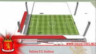 Valletta FCs new stadium [upl. by Medardas778]