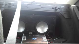 My Cousins 2 10quot Directed Subwoofers In My Car [upl. by Ettelrac]