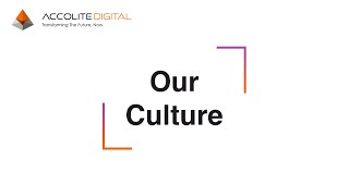 Our Culture  Accolite Digital [upl. by Areema]