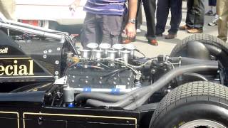 F1 Nigel Mansells Car Blasts at Bearwood College Wokingham [upl. by Uwkuhceki]