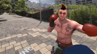 20240701 Ultra Boxing VR Full Fight with Madman in Mixed RealityPassthrough ModeQuest 3 [upl. by Rillis]