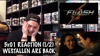 THE FLASH  5x01 NORA REACTION 12 [upl. by Ario]