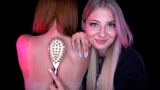 ASMR • ULTRA TINGLY BACK MASSAGE • TO GET SLEEP AND RELAXATION 😴 [upl. by Modla]