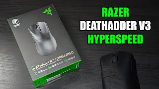 UNBOXING  RAZER DEATHADDER V3 HYPERSPEED [upl. by Ahsilla]