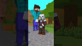 Transform Watch Zombie x Buff Herobrine Scare Pillager Scare Villager ⌚⚡ [upl. by Arot]