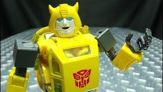 MP45 Masterpiece BUMBLEBEE 20 EmGos Transformers Reviews N Stuff [upl. by Laks]