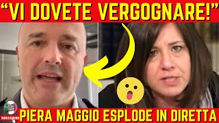 DENISE PIPITONE SHOCK PIERA MAGGIO SCOPPIA IN DIRETTA A QUARTO GRADO quotVERGOGNATEVIquot È succ [upl. by Irab214]