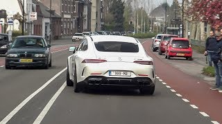 2019 MercedesAMG GT 63 S 4MATIC  Launch Control Fast Accelerations amp Powerslide [upl. by Aniat]