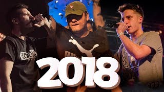 Las MEJORES RIMAS del AÑO 2018  ¡HISTÓRICO  Batallas De Gallos Freestyle Rap [upl. by Segalman232]