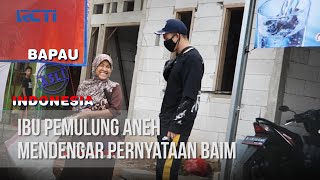 BAPAU ASLI INDONESIA  Ibu Pemulung Aneh Mendengar Pernyataan Baim 24 Juli 2020 [upl. by Enutrof223]