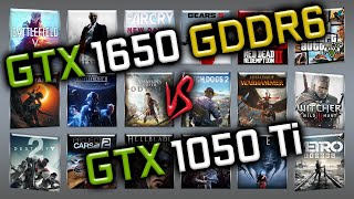 GTX 1650 GDDR6 vs GTX 1050 Ti Benchmarks  59 tests [upl. by Tima]